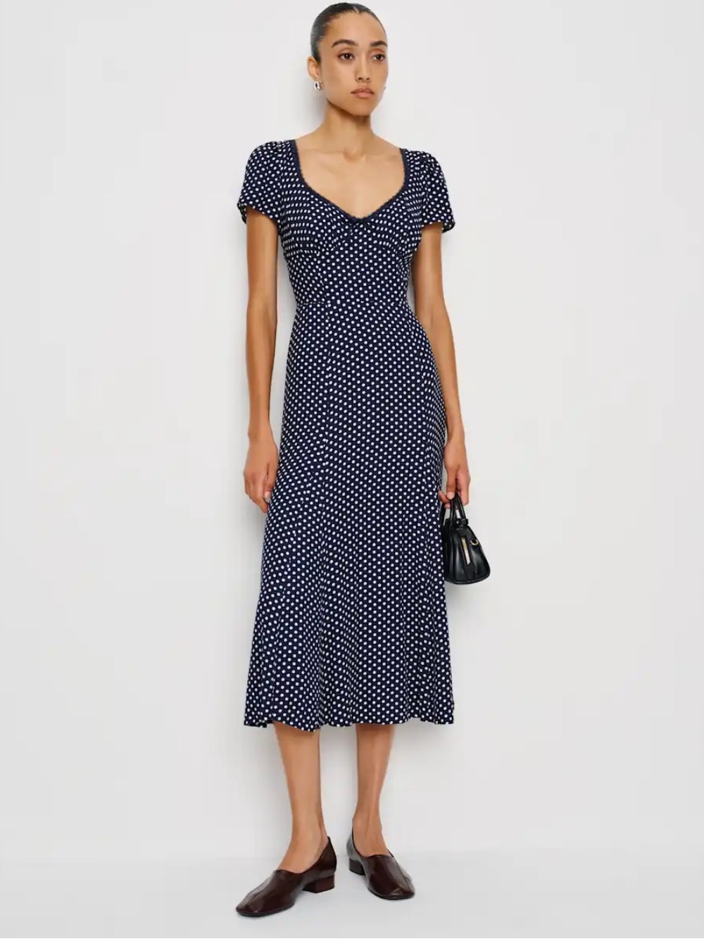 NWT Reformation Afton Dress in Dream Dot